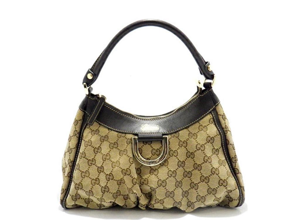 Gucci Bag Hobo Abbey GG Canvas